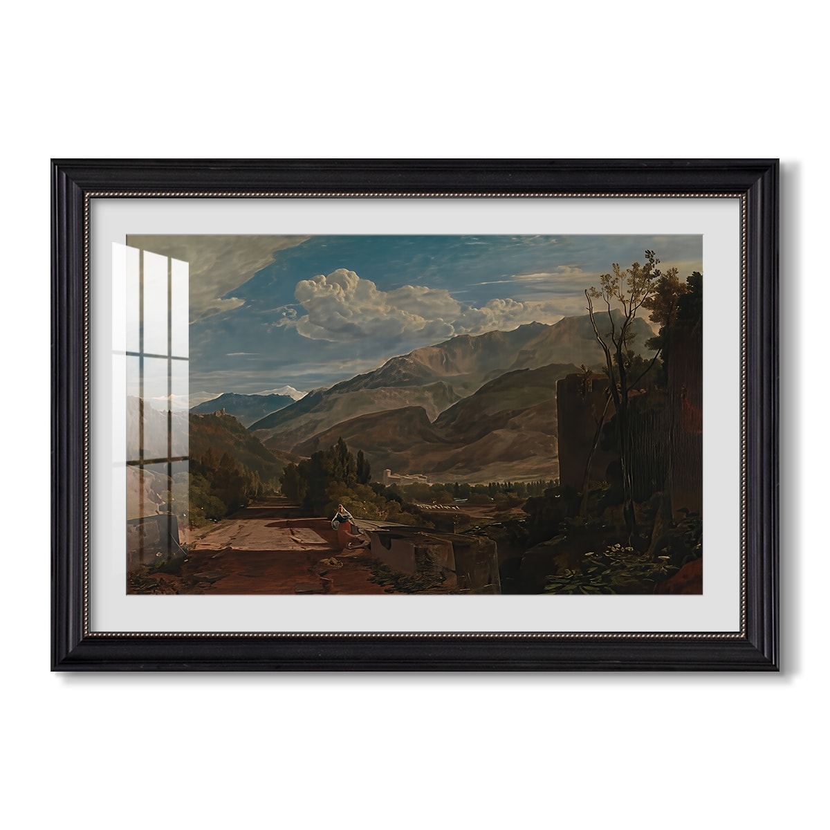 Bonneville Savoy 1803 Jmw Turner Custom Framed Print