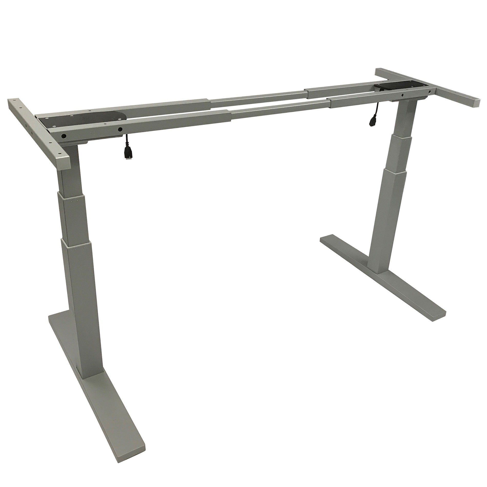 Boonliving Electronic Height Adjustable Desk Frame Sit Stand Desk Ergonomic Workstation With Dual Motor Heavy Duty