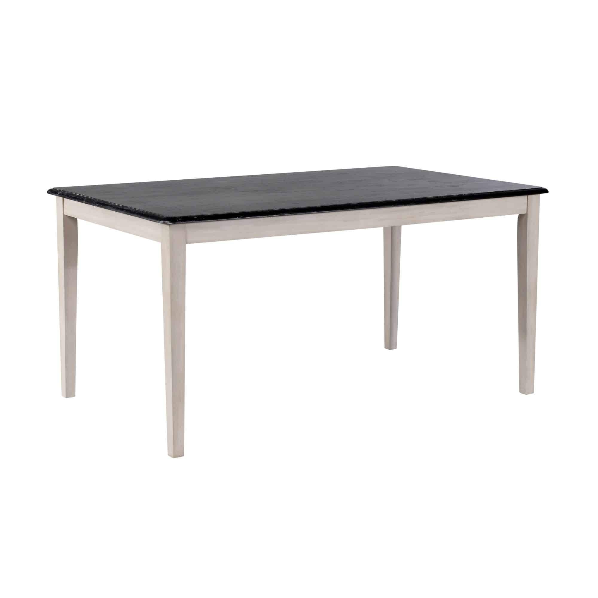 Boraam Shaker Collection Brown Wood Rustic Dining Table