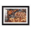 Boreas And The Fallen C 1910 1914 Evelyn De Morgan Custom Framed Print