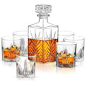 Bormioli Rocco Selecta 7 Pc Whiskey Set Decanter Rocks