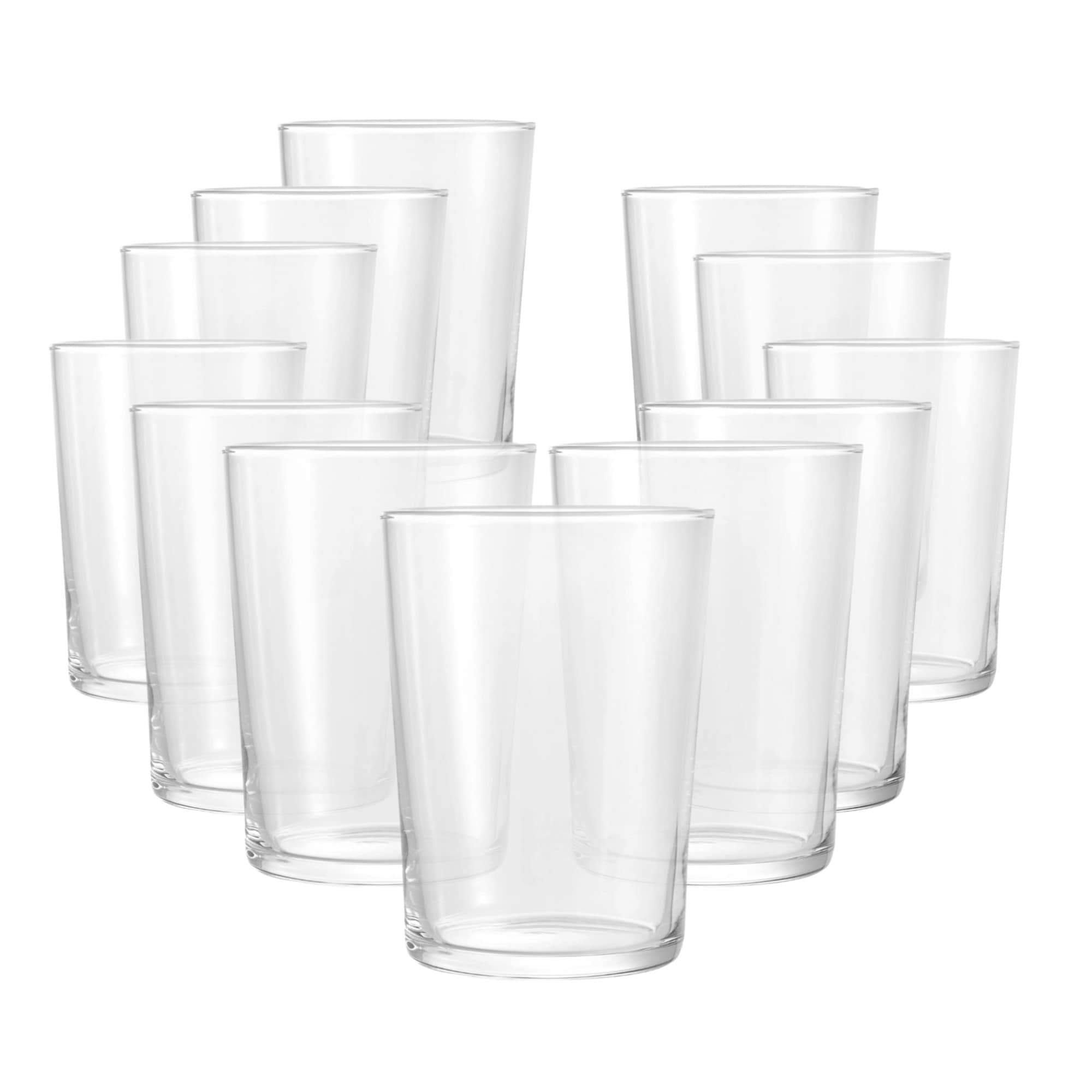 Bormioli Rocco Bodega Tumbler Mini Stackable Water Glasses Set Of 12