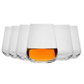 Bormioli Rocco Stemless Wine Glass Set Of 6