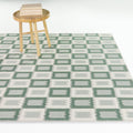 Borreson Modern Ikat Indoor Outdoor Area Rug