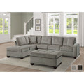 Bossa Reversible Sofa Chaise With Ottoman