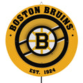 Boston Bruins Led Metal Lit Wall Sign Decor