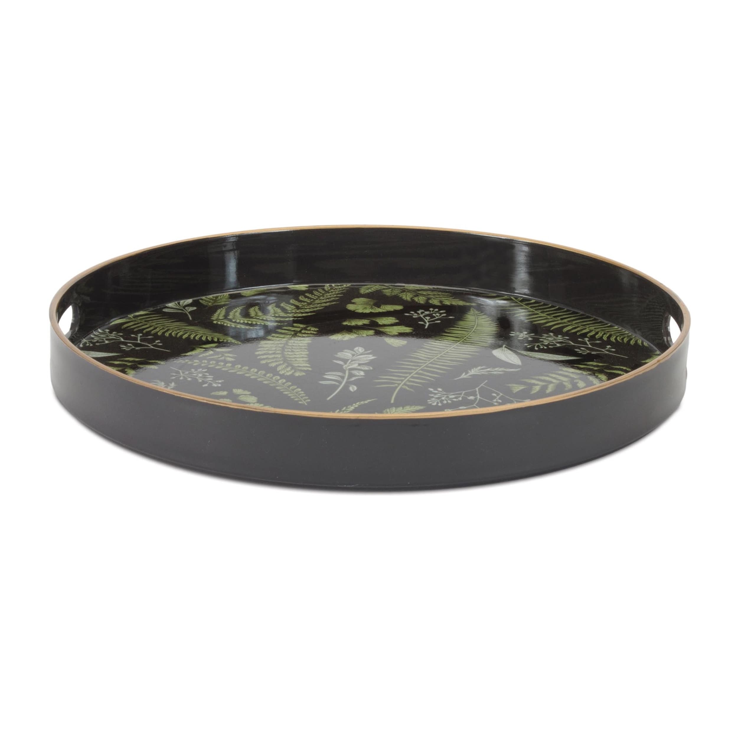 Botanical Fern Tray 13.5 D