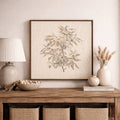 Botanical Whisper Ii Hand Painted Canvas