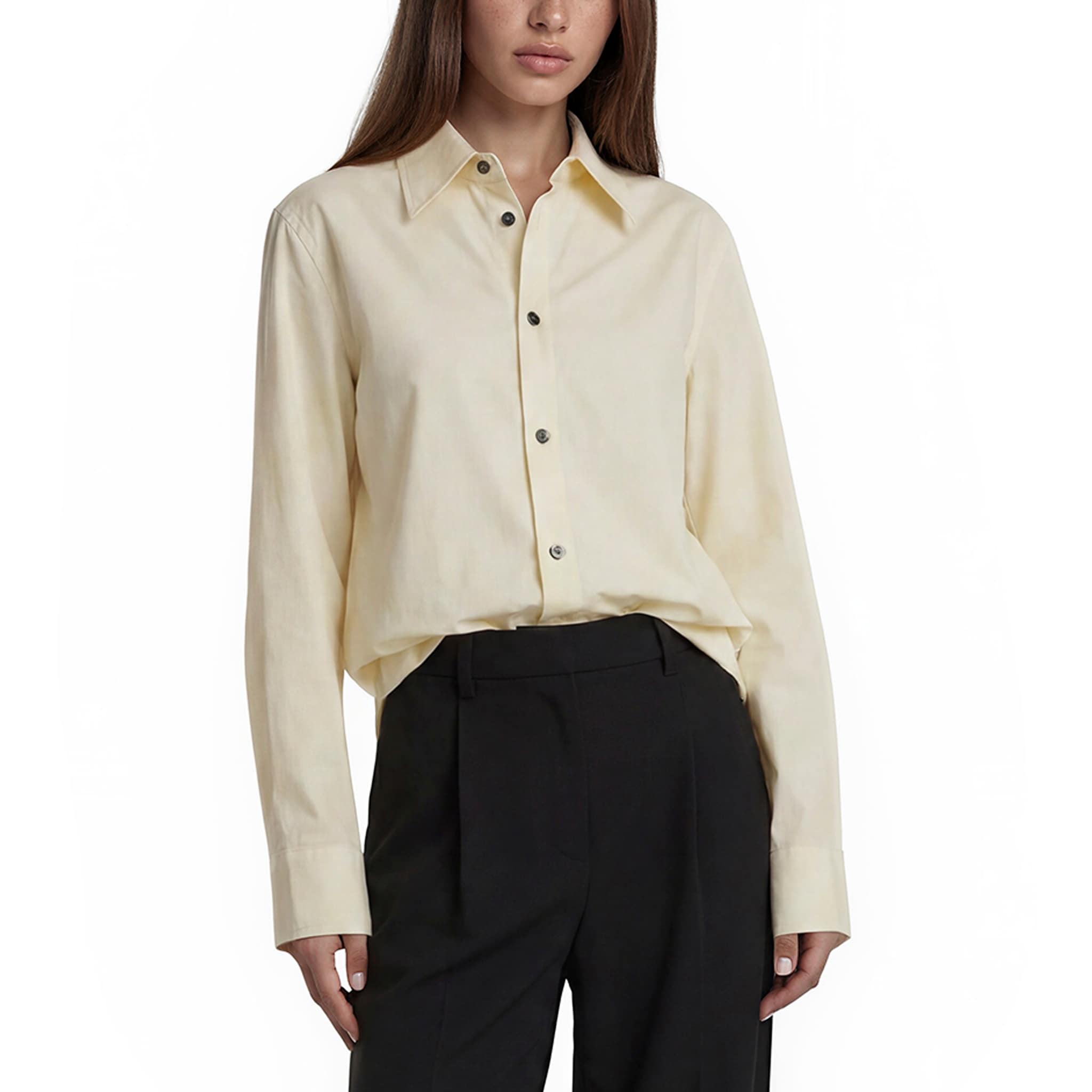 Bottega Veneta Compact Cotton Canvas Shirt