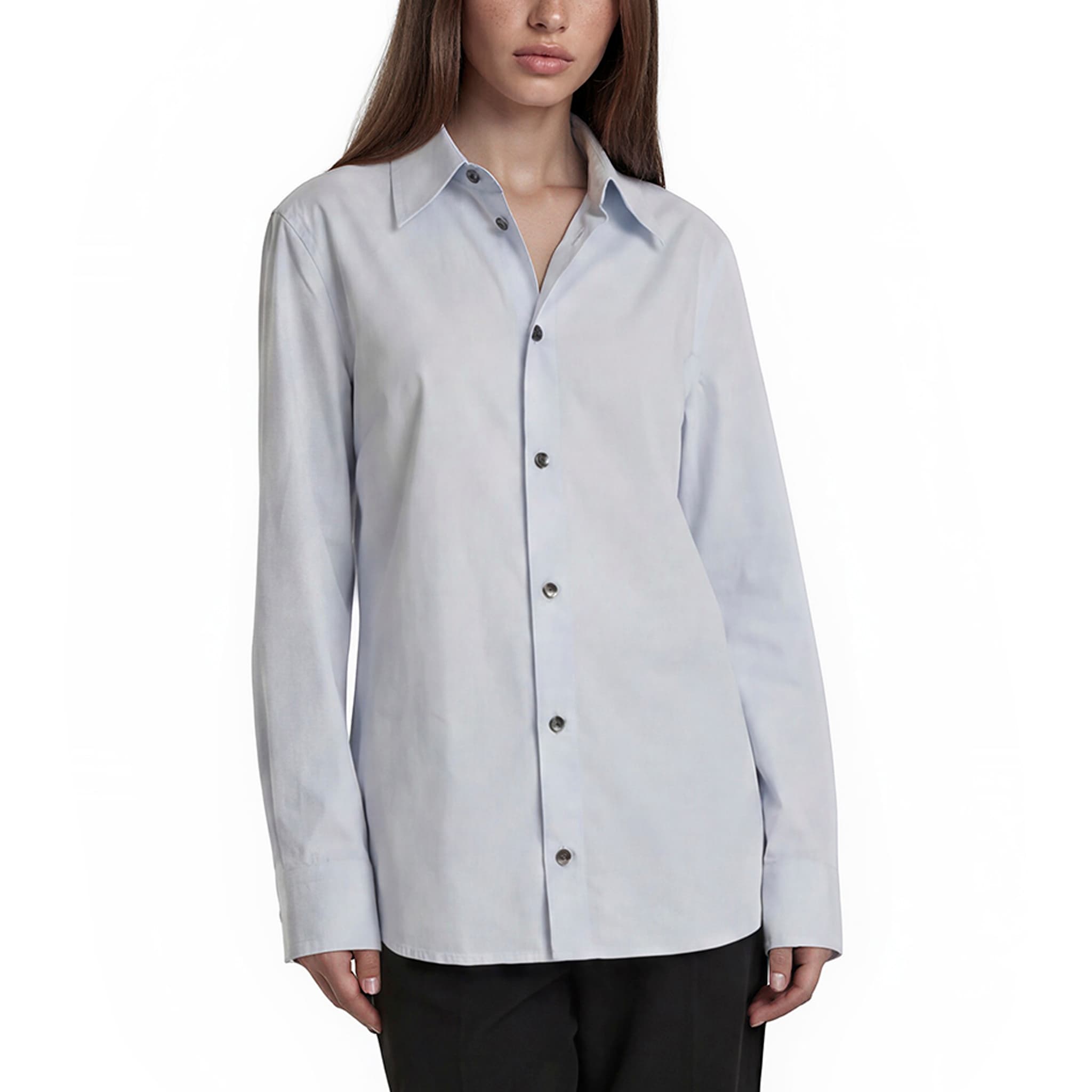 Bottega Veneta Compact Cotton Canvas Shirt