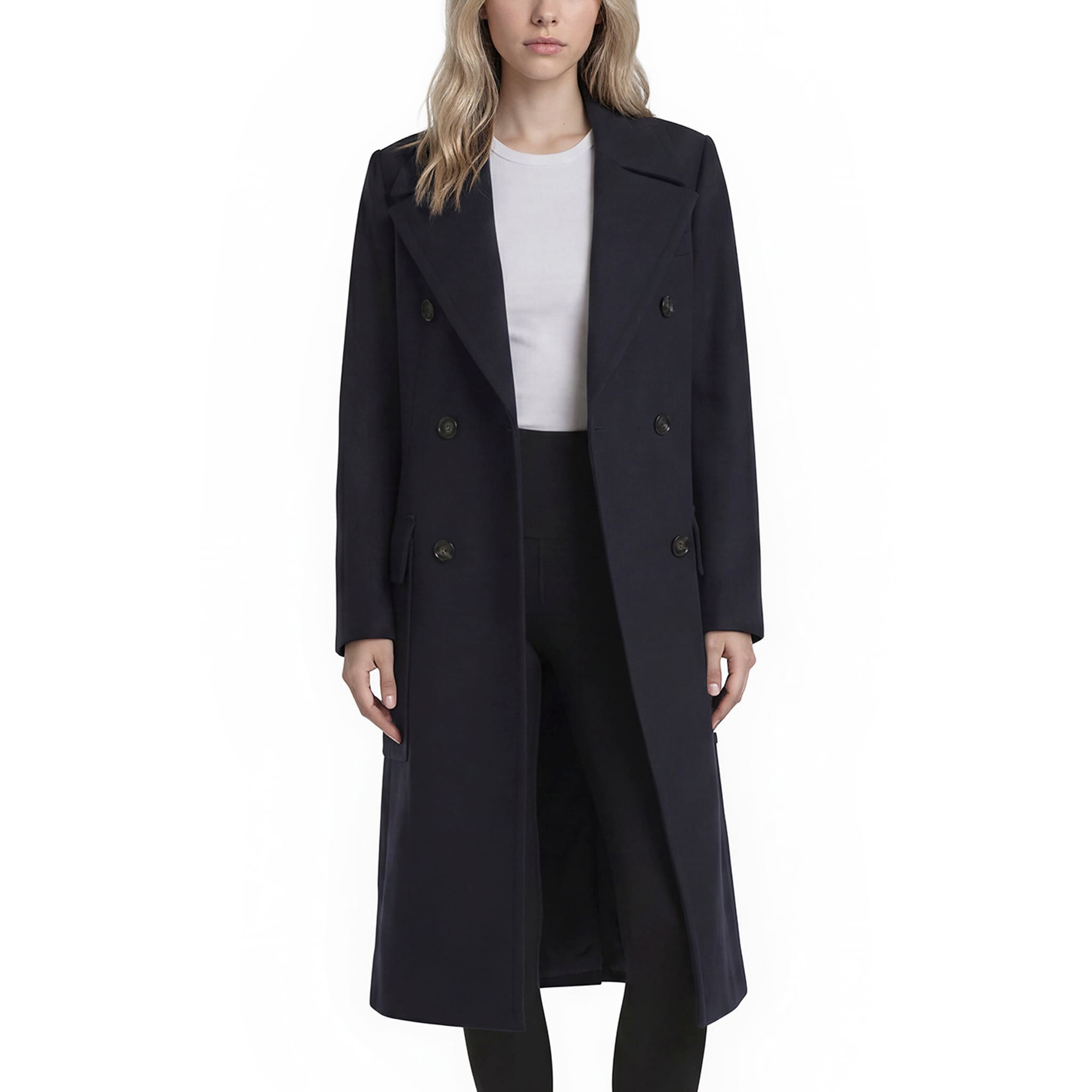 Bottega Veneta Compact Wool Gabardine Coat