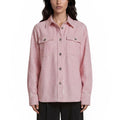 Bottega Veneta Denim Printed Viscose Shirt