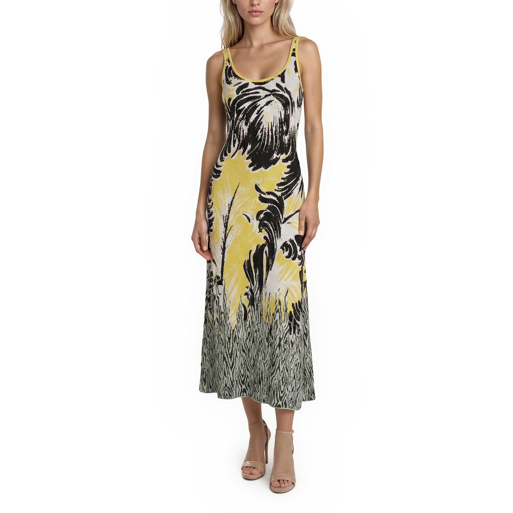 Bottega Veneta Jacquard Asymmetric Dress