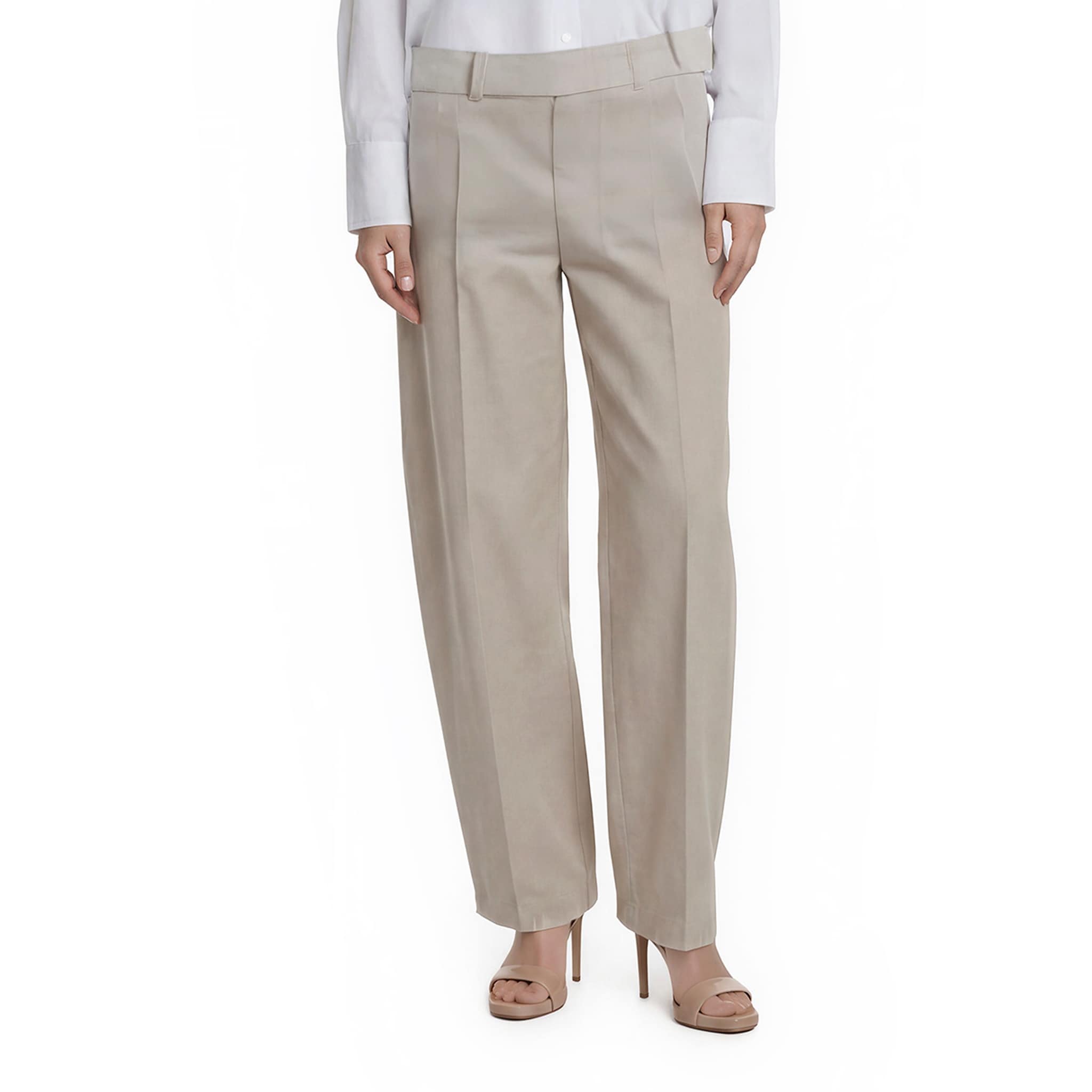 Bottega Veneta Printed Leather Chino Trousers
