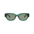 Bottega Veneta Round Frame Recycled Acetate Sunglasses