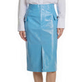 Bottega Veneta Shiny Leather Skirt