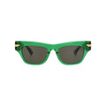 Bottega Veneta Square Frame Acetate Sunglasses