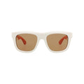 Bottega Veneta Square Frame Injection Sunglasses