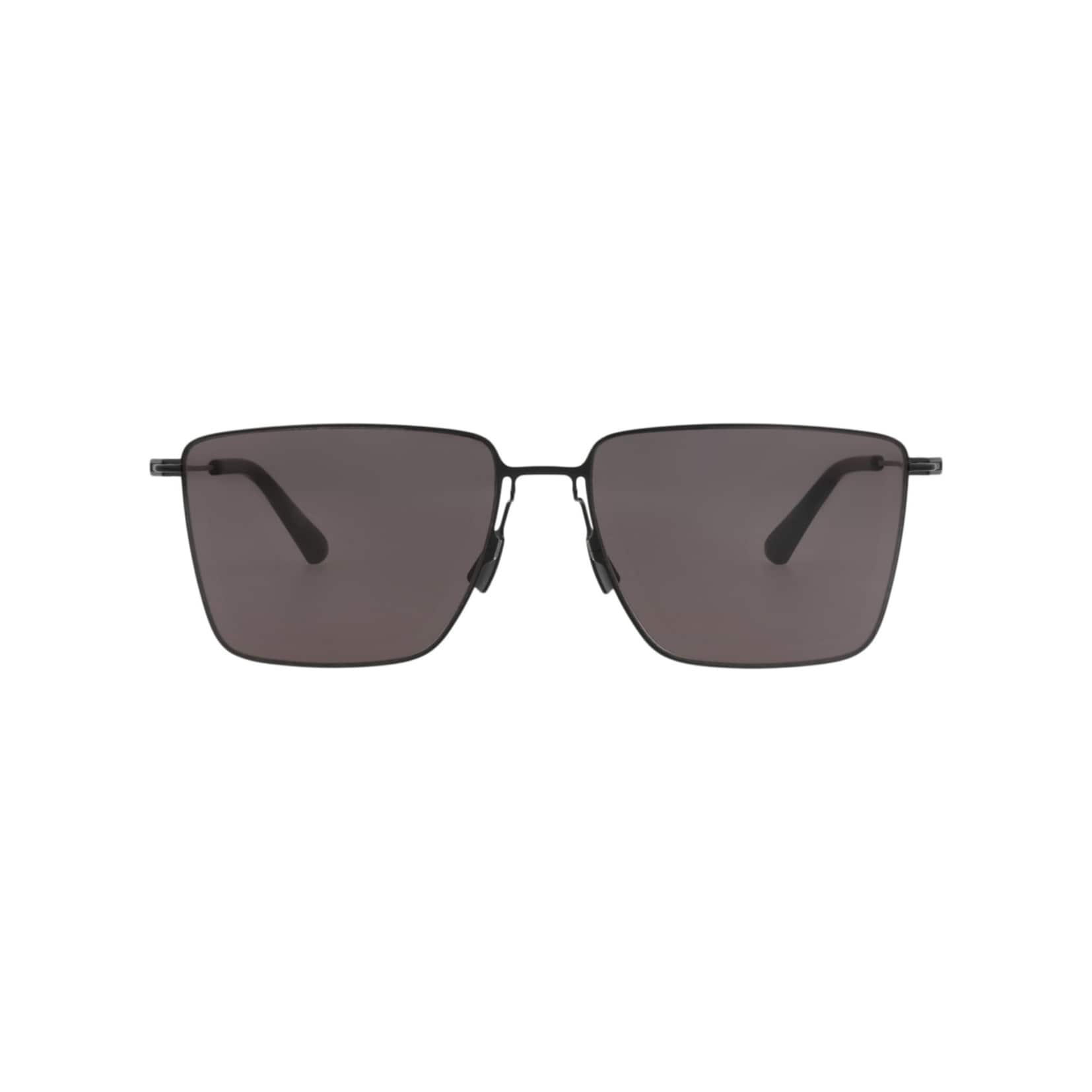 Bottega Veneta Square Frame Metal Sunglasses