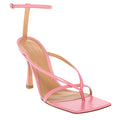 Bottega Veneta Stretch Strap Leather Heels