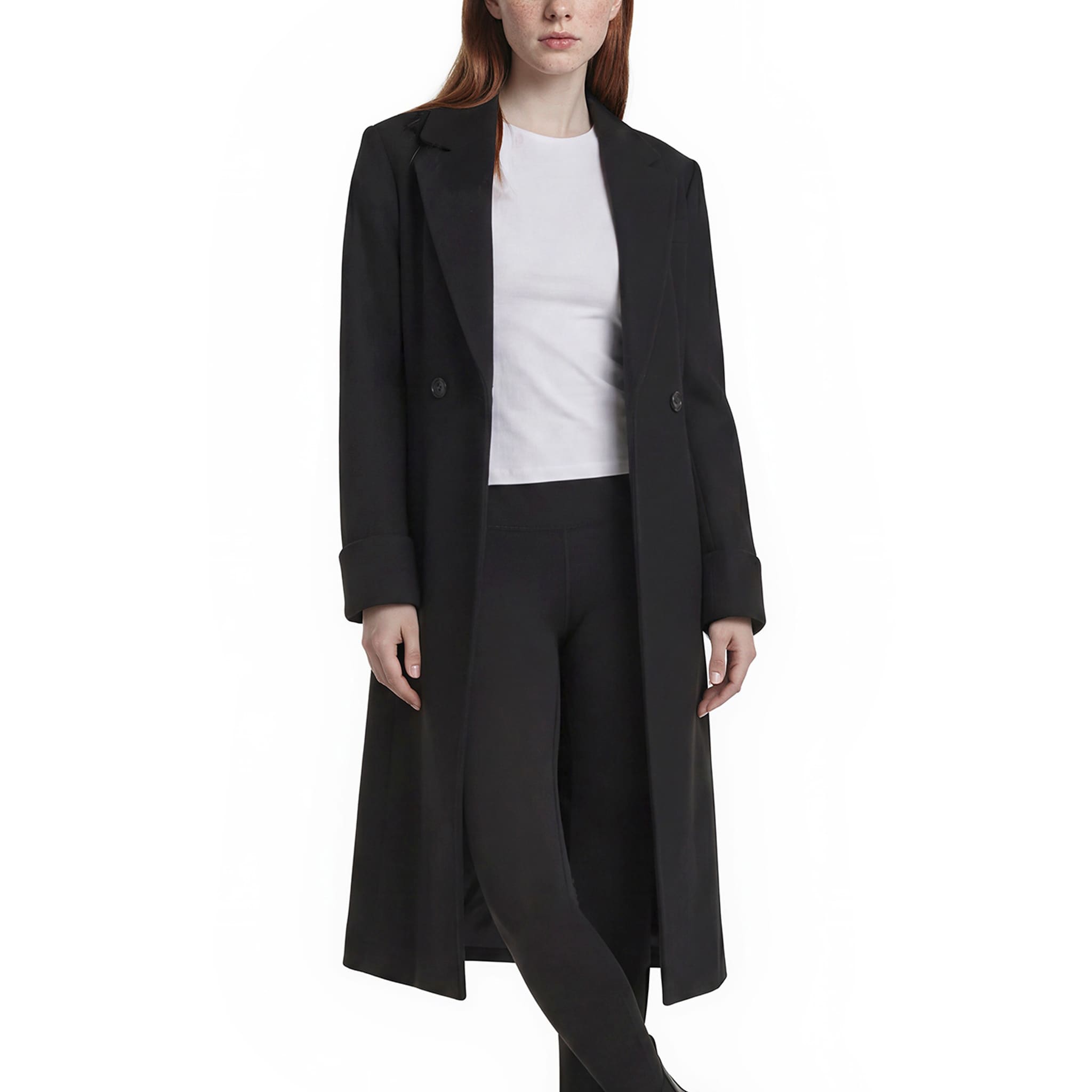Bottega Veneta Structured Double Melange Coat