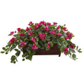 Bougainvillea Artificial Plant In Decorative Planter