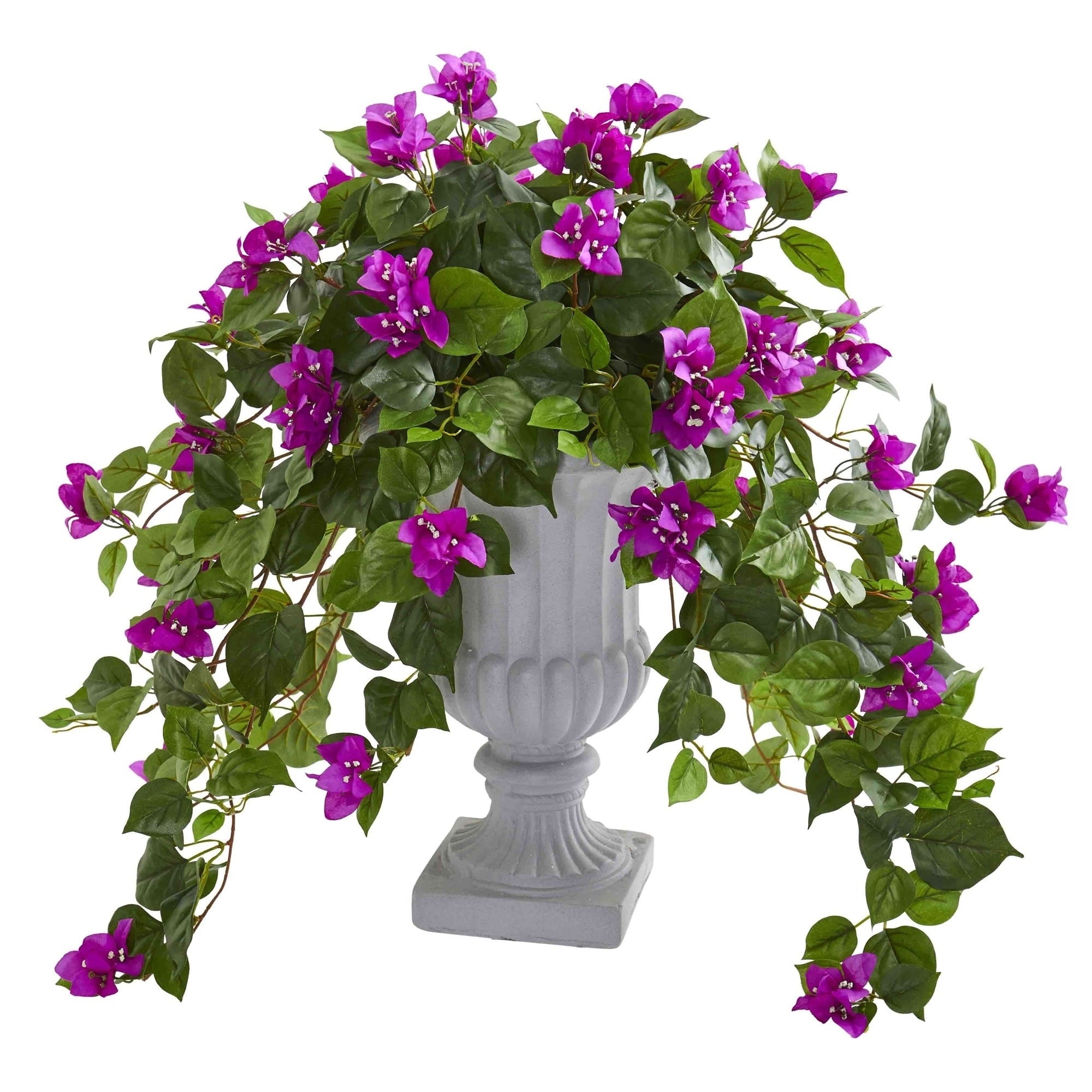 Bougainvillea Artificial Plant In Decorative Urn