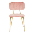 Silver Orchid Fein Gold Glam Velvet Chair Set Of 2