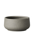 Bowl Concrete Planter Weather Resistant For Patio Garden Decor