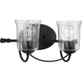 Bowman Collection Black Two Light Bath