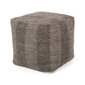 Bowmont Hand Crafted Cotton Cube Pouf By Christopher Knight Home