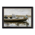Boys In A Dory 1873 Winslow Homer Custom Framed Canvas