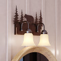 Vaxcel Bozeman 2L Vanity Burnished Bronze