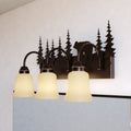 Vaxcel Bozeman 3L Vanity Burnished Bronze