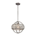 Bradington 1 Light Pendant Weathered Zinc