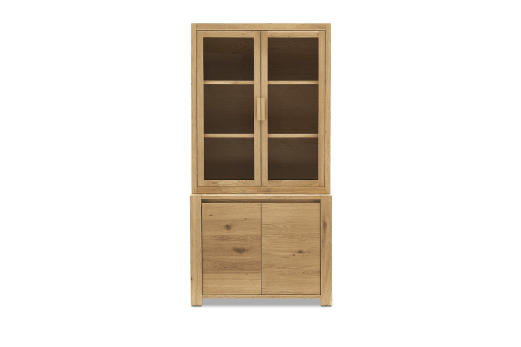 Bradley Small Sideboard with Glass Cabinet