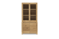 Bradley Small Sideboard with Glass Cabinet