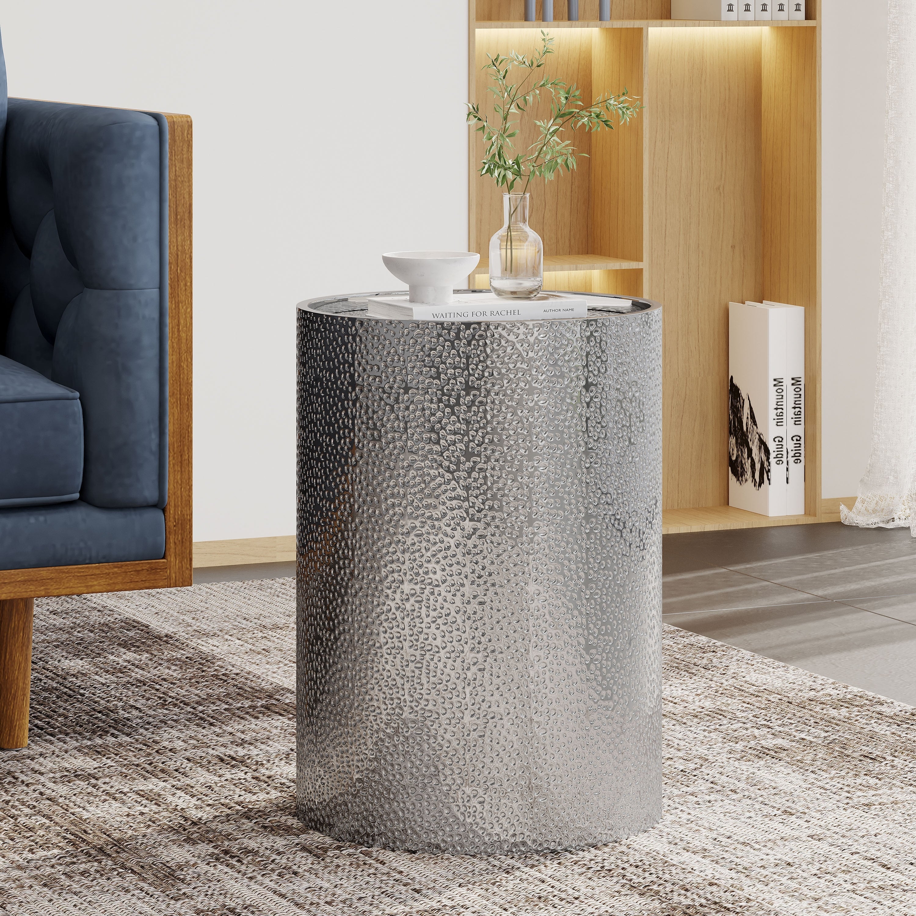 Christopher Knight Home Braeburn Iron Round Accent Table