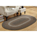 Woodbridge Braided Wool Rug 74 X 94 74 X 94 By Better Trends