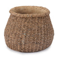 Braided Weave Cement Vase 6 D