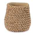 Braided Weave Cement Vase 7 D
