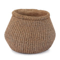 Braided Weave Cement Vase 9 D