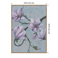 Branches Of Magnolia No. 1 By Grace Popp Framed Canvas Wall Art Print