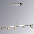 Brandon 5 Light Billiard Lamp Silver