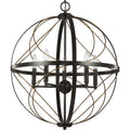 Brandywine Collection Antique Bronze Five Light Pendant 19.14 X 24.81 X 24.81