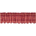 Braxton Scalloped Lined Valance