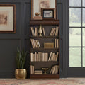 Brayton Manor Cognac Jr Executive 60 Inch Bookcase