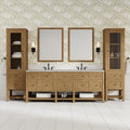 Breckenridge 84 Double Vanity W Freepower Wireless Charger