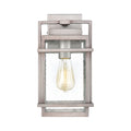Breckenridge Weathered Zinc 1 Light Outdoor Sconce