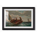 Breezing Up 1873 1876 Winslow Homer Custom Framed Print